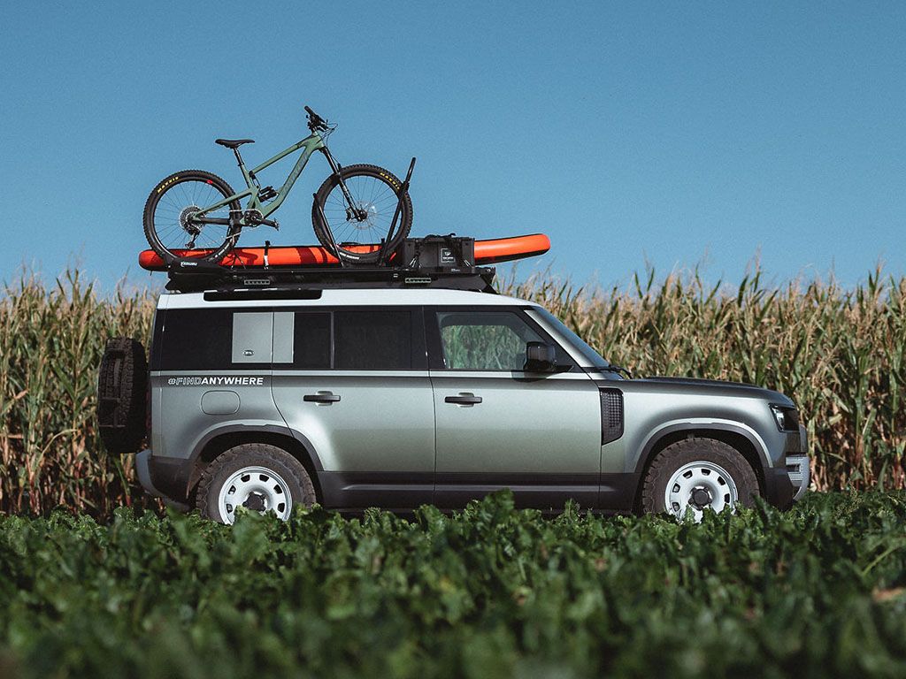 Slimline II Roof Rack for Land Rover Defender 110 (2020 to Current) - by Front Runner