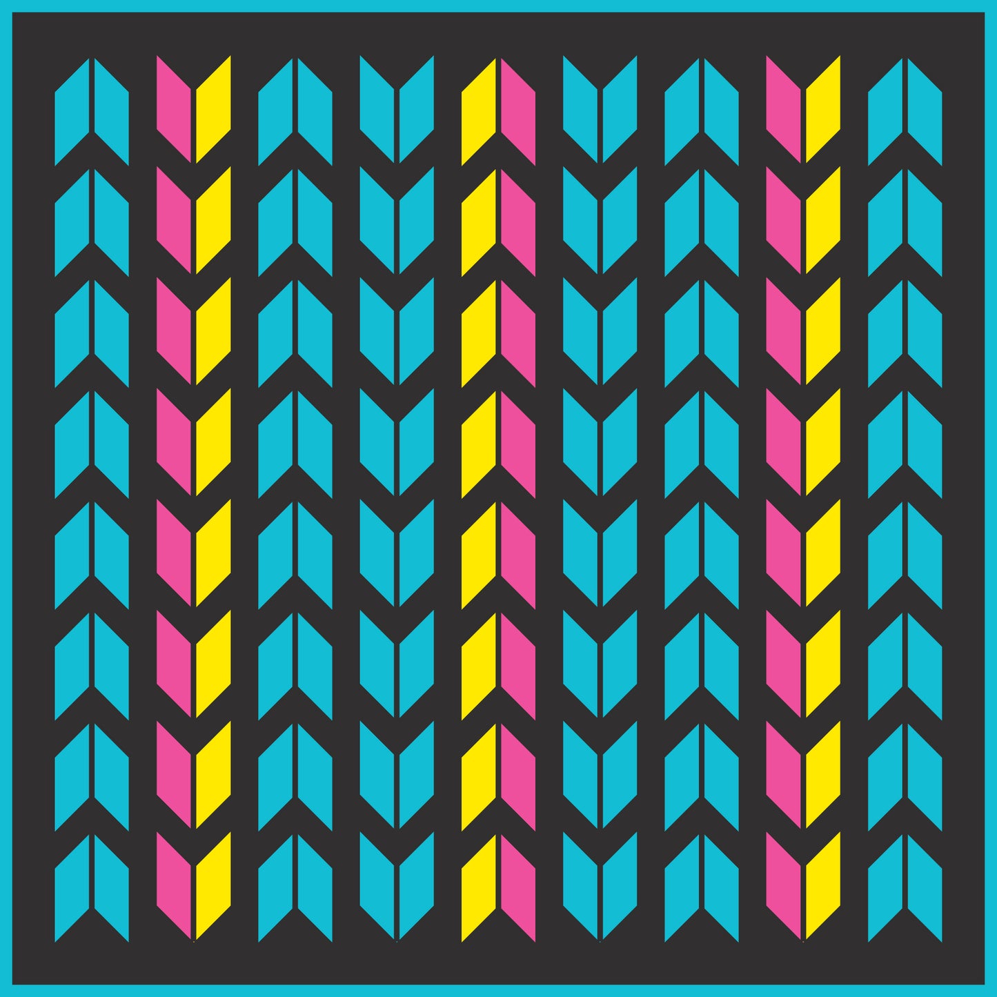 Cheveron Outdoor Mat - 9' x 9' - By KUMA Outdoor Gear