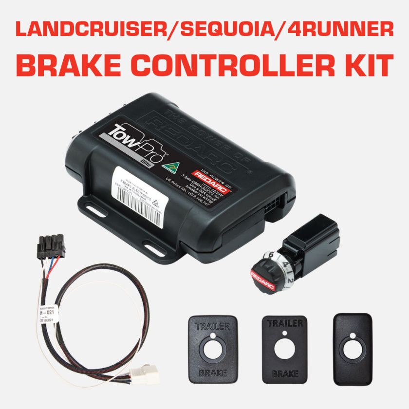 LandCruiser / Sequoia / 4Runner / Early Model Tundra & Tacoma Brake Controller Kit - by RedArc