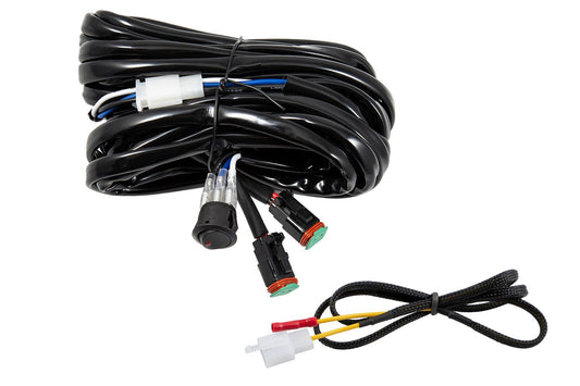 Heavy Duty Dual Output 2-Pin Offroad Wiring Harness - by Diode Dynamics