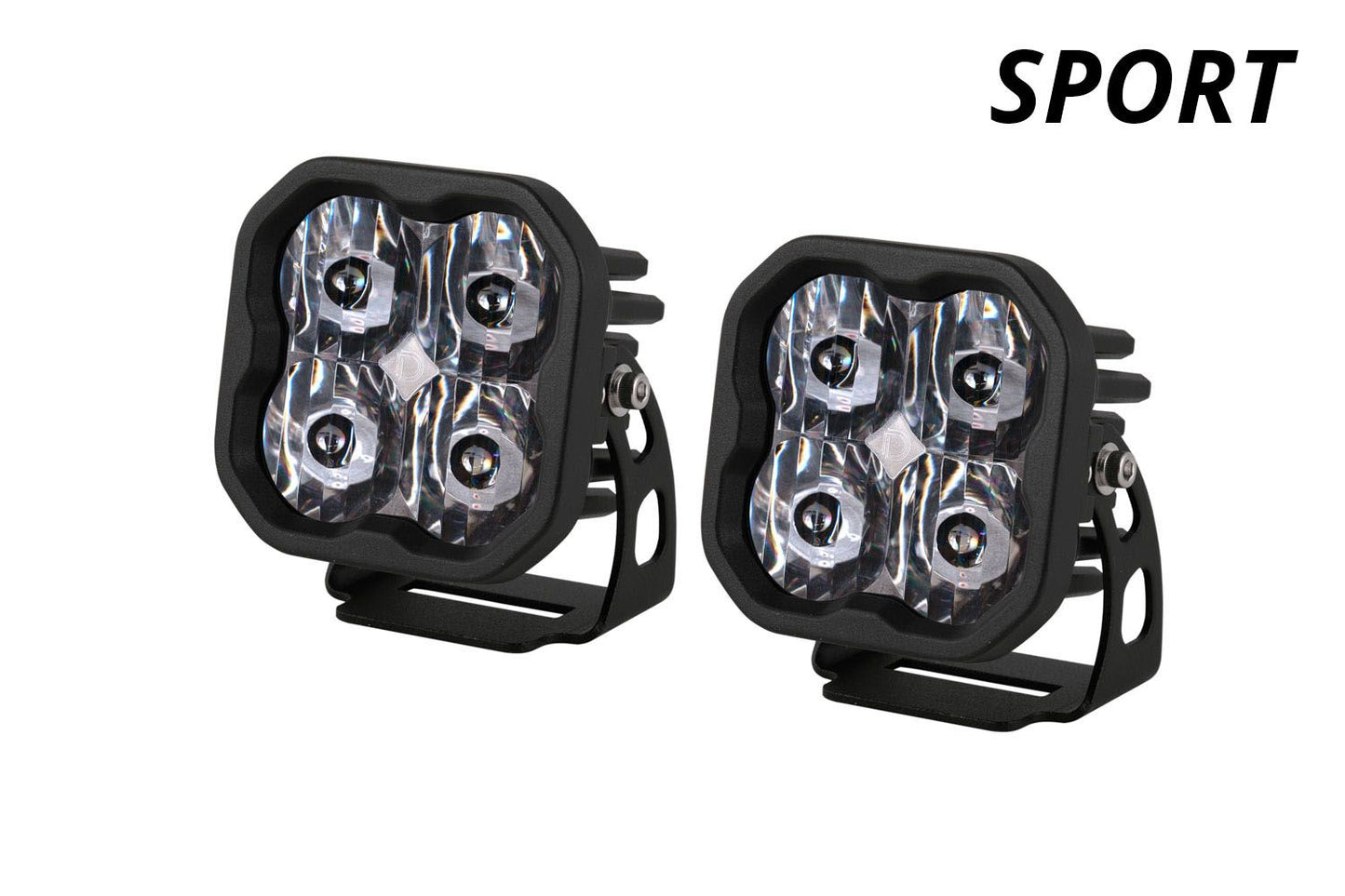 Stage Series 3" SAE/DOT WHITE SPORT LED Pod (Pair) - by Diode Dynamics