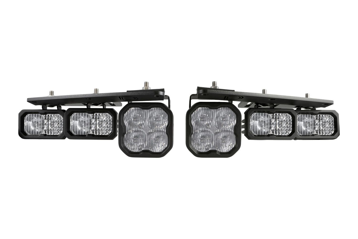 Stage Series Fog Pocket Kit for 2021-2023 Ford Bronco (w/ Steel Bumper) - by Diode Dynamics