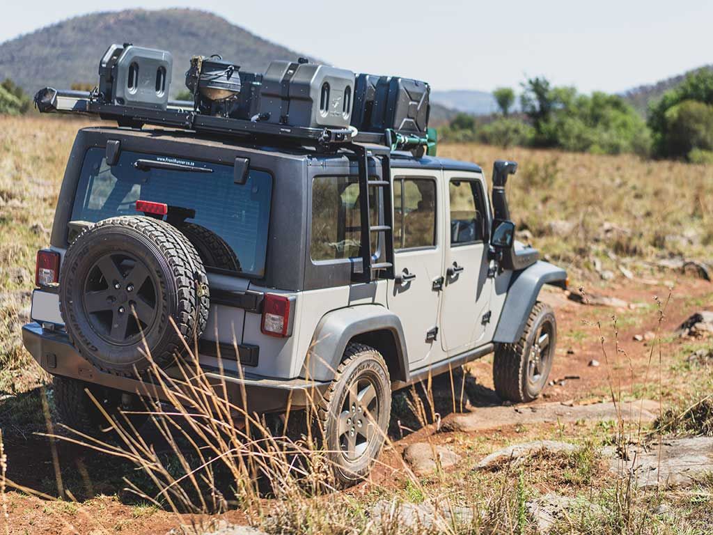 Side Mount Ladder for Jeep Wrangler JK/JL - by Front Runner