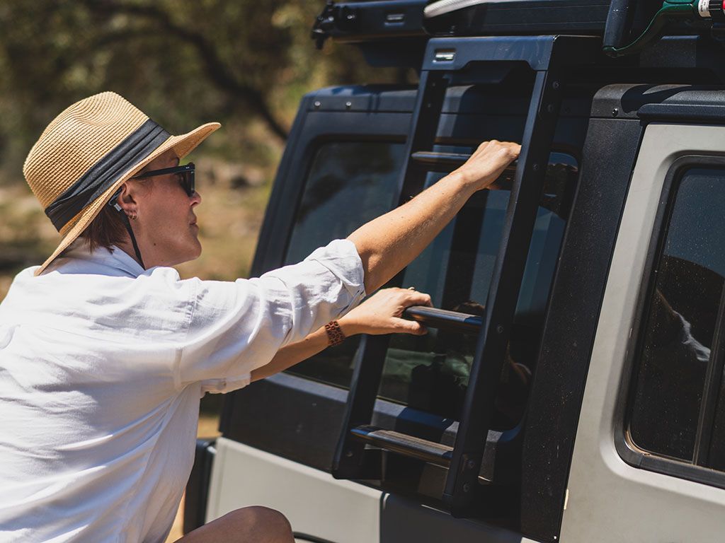 Side Mount Ladder for Jeep Wrangler JK/JL - by Front Runner