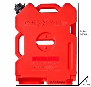 2 Gallon Gas Pack - by Rotopax