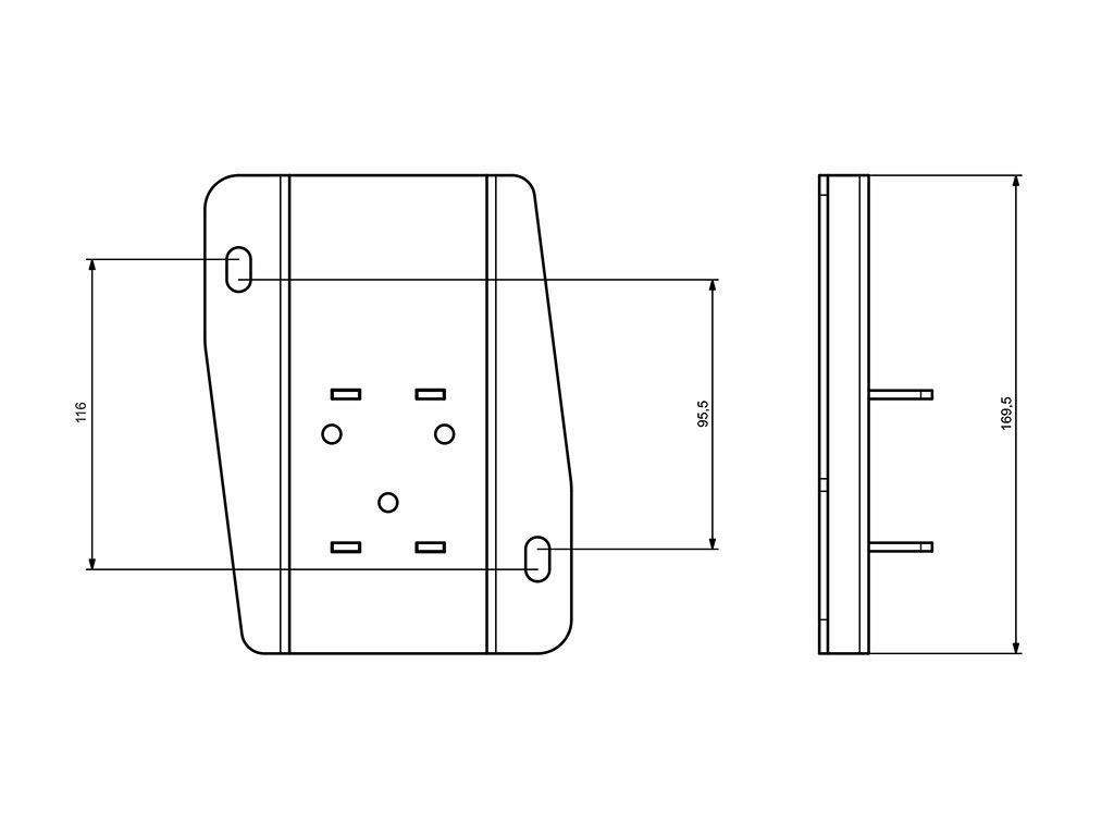 Universal Awning Mount - by Front Runner