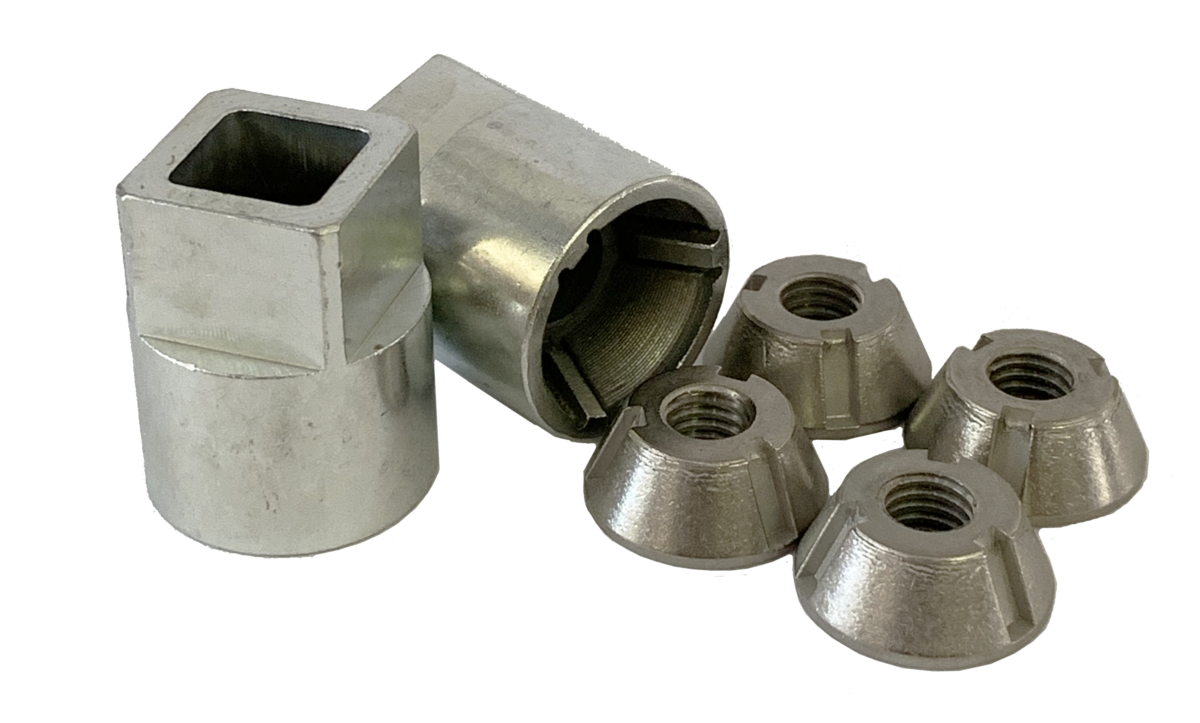 Tent Mount Security Nuts - by 23Zero