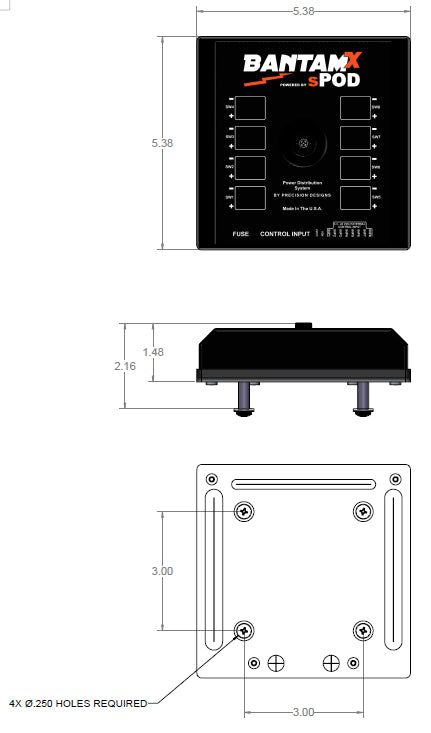 BantamX Touchscreen Universal - by sPOD