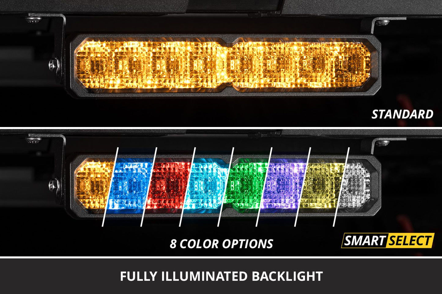 SS40 Dual-Color LED Light Bar - By Diode Dynamics