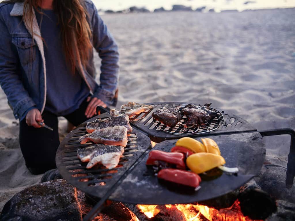 Spare Tire Mount Braai/BBQ Grate - by Front Runner