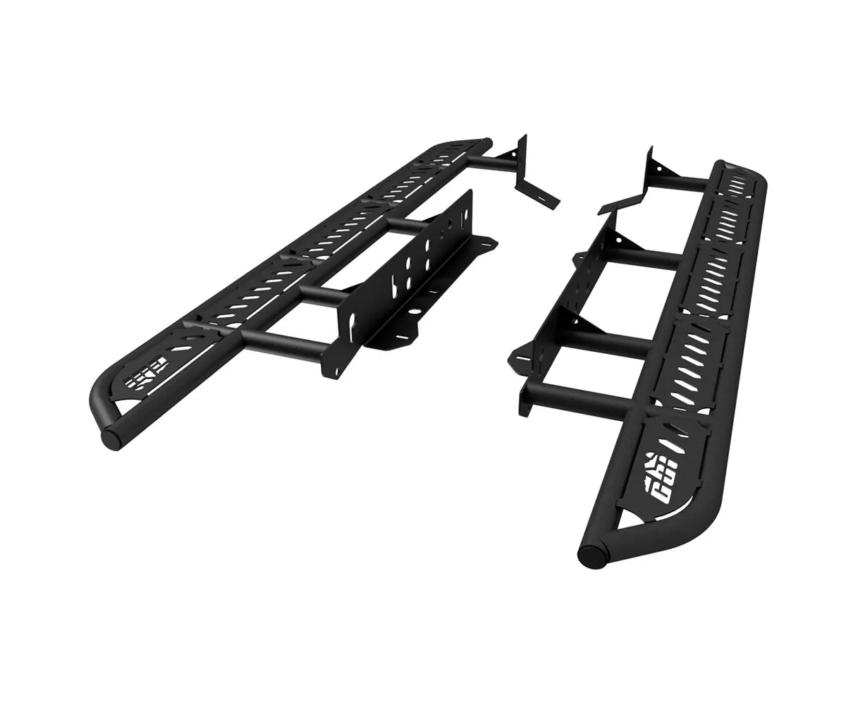 Overland Rock Sliders Toyota Tacoma 2024 Short Bed - by CBI