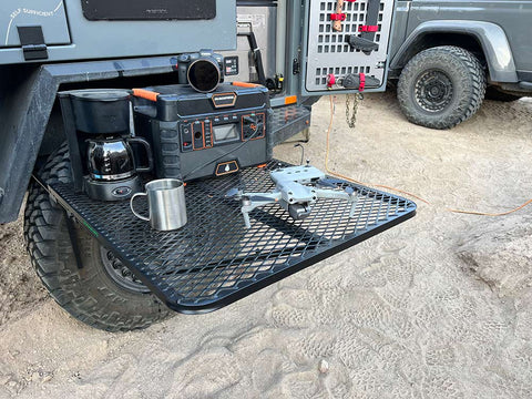 Aluminum Tire Table - by TailGater