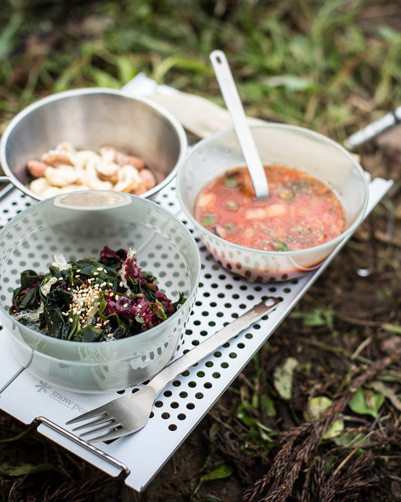 Titanium Fork and Spoon Set - by Snow Peak