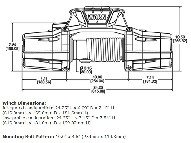 Zeon 12-S Winch - by WARN
