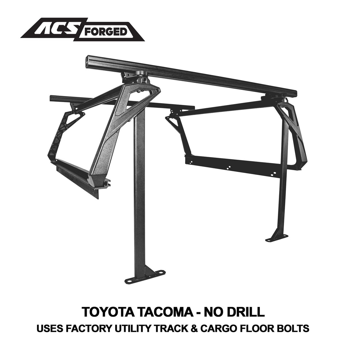 ACS Forged Bed Rack for Toyota Trucks - by Leitner Designs