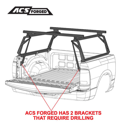 ACS Forged Bed Rack for Ford Trucks - by Leitner Designs
