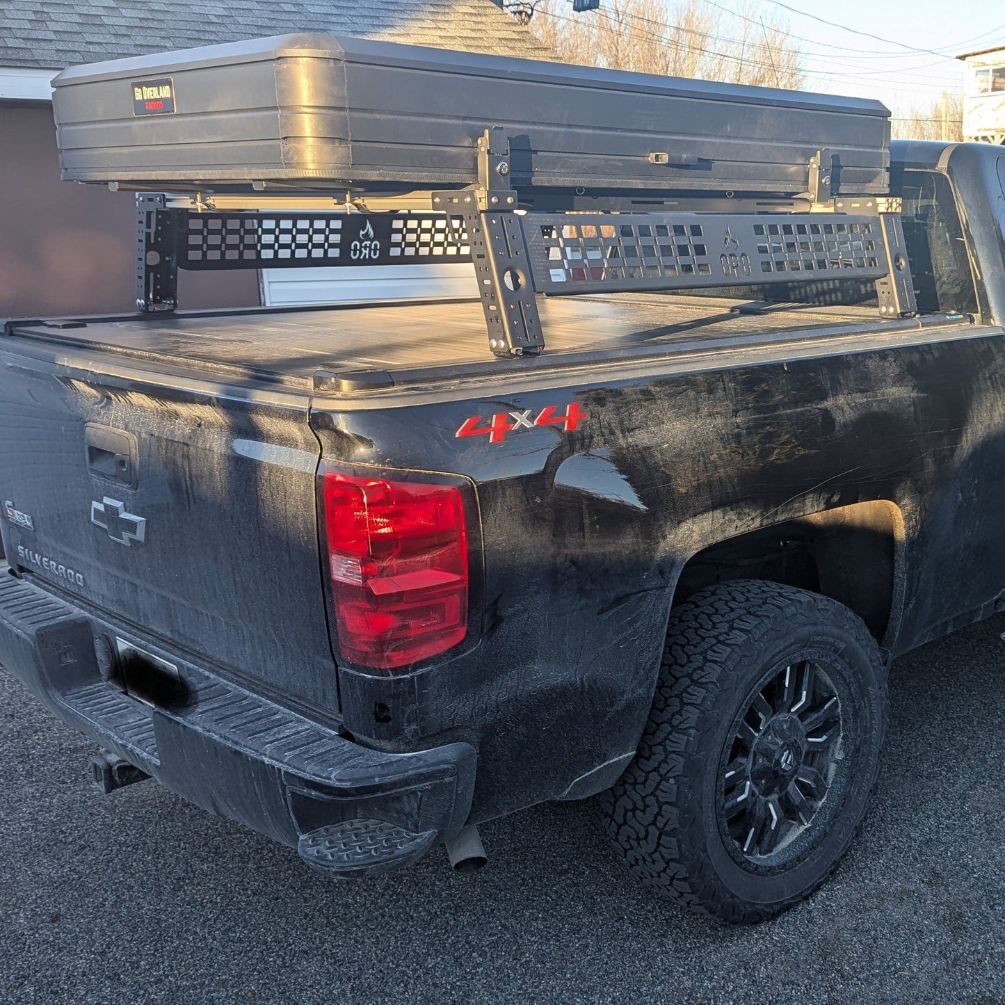 Elite Series Bed Rack - T-Slot Tonneau Mount - by ORO Racks