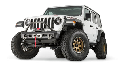 Elite Stubby Front Bumper W/ Grille Guard - By Warn