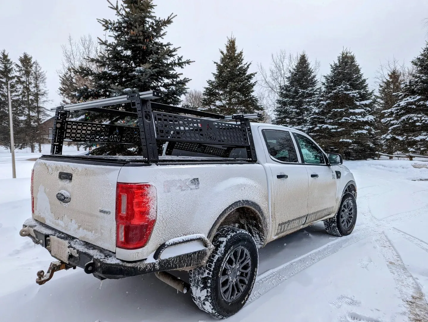 Elite Series Universal ALUMINUM Bed Rack - by Overland Racks Ontario