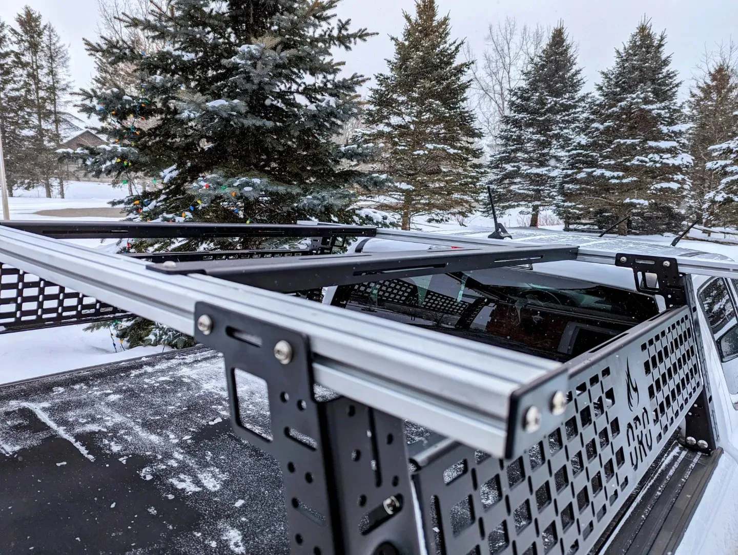 Elite Series Universal ALUMINUM Bed Rack - by Overland Racks Ontario