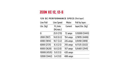 ZEON XC 12 Winch- by WARN