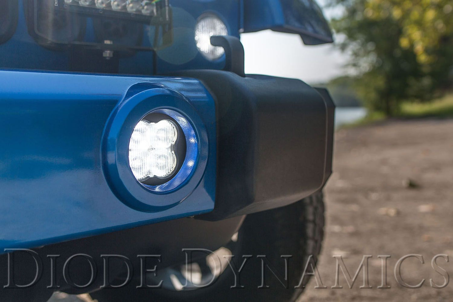 SS3 LED Fog Light Kit For 2007-2018 Jeep JK Wrangler - by Diode Dynamics