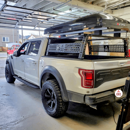 Elite Series Bed Rack - T-Slot Tonneau Mount - by ORO Racks
