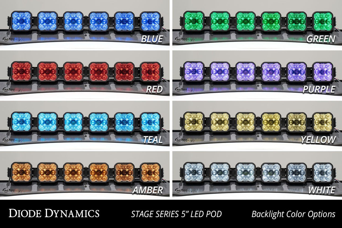 SS5 CrossLink Light bar For Prinsu and Sherpa Roof Racks - by Diode Dynamics