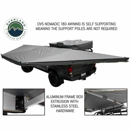 HD NOMADIC 180 DEGREE AWNING - by Overland Vehicle Systems