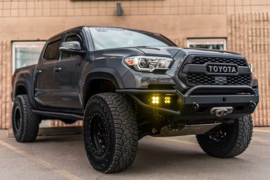 Modular Aluminum Front Bumper for 3rd Gen Tacoma - by Greenlane Offroad