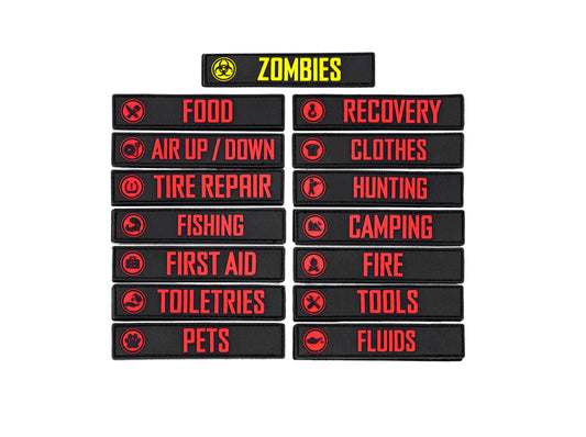 GearBAG PVC Patches - Set of 15 - by Leitner Designs