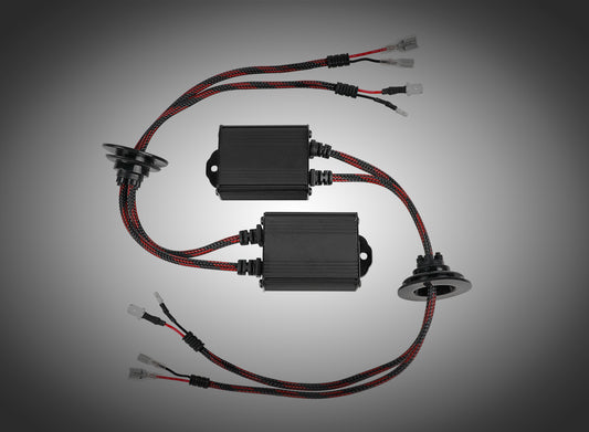 Tiny Monster All-In-One LED Decoder Harness (Pair) - by ARC Lighting