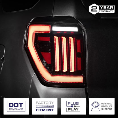 2010-2024 TOYOTA 4RUNNER LED TAIL LIGHTS (PAIR) - BY FORM LIGHTING