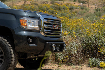 2015-2020 GMC CANYON CENTRIC WINCH FRONT BUMPER - BY DV8 OFFROAD