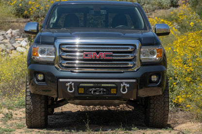 2015-2020 GMC CANYON CENTRIC WINCH FRONT BUMPER - BY DV8 OFFROAD