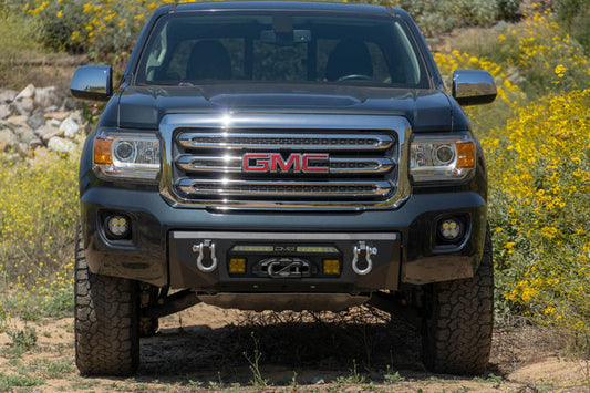 2015-2020 GMC CANYON CENTRIC WINCH FRONT BUMPER - BY DV8 OFFROAD
