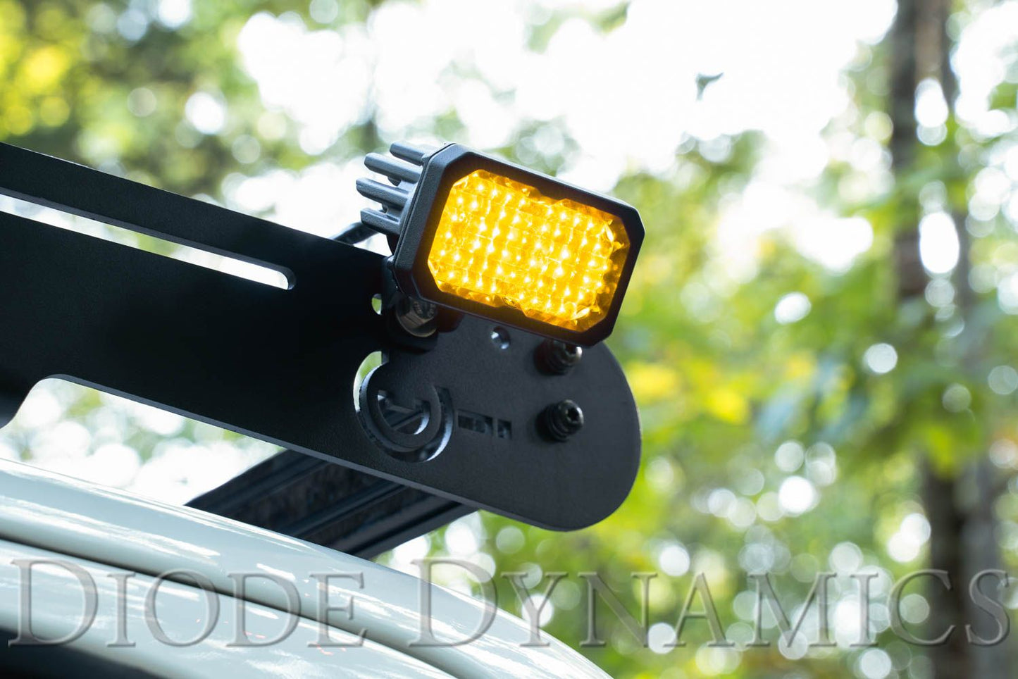 Stage Series 2" SAE Yellow Pro Standard LED Pod (Pair) - by Diode Dynamics