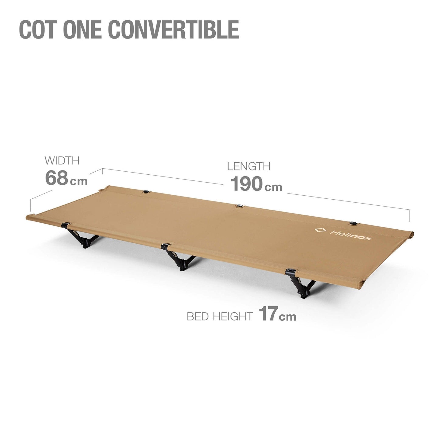 Cot One Convertible - by Helinox