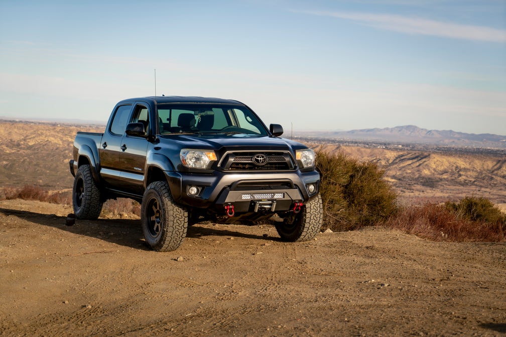 2012-2015 TOYOTA TACOMA HILINE FRONT WINCH BUMPER - By Body Armor 4x4