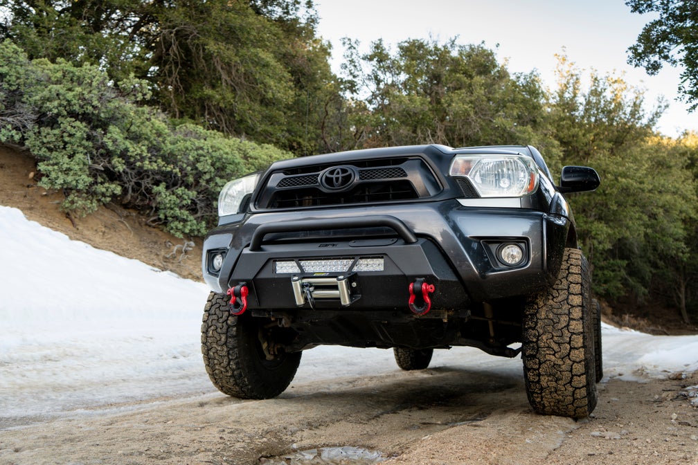 2012-2015 TOYOTA TACOMA HILINE FRONT WINCH BUMPER - By Body Armor 4x4