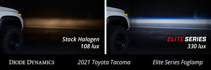 Elite Series Fog Lamps for 2012-2023 Toyota Tacoma (pair) - by Diode Dynamics