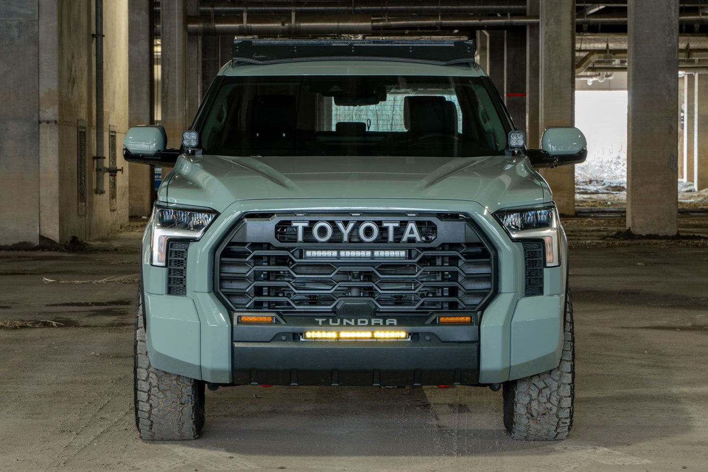 Stealth Bumper Light bar Kit For 2022-2025 Toyota Tundra - by Diode Dynamics