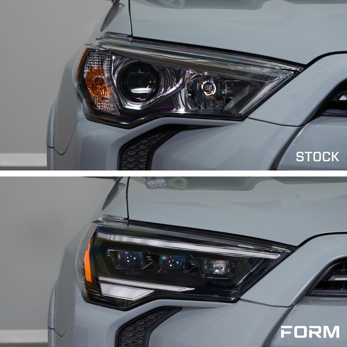 2014-2024 TOYOTA 4RUNNER SEQUENTIAL LED PROJECTOR HEADLIGHTS (PAIR) - BY FORM LIGHTING