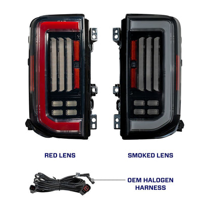 2021-2025 FORD BRONCO LED TAIL LIGHTS (PAIR) - BY FORM LIGHTING