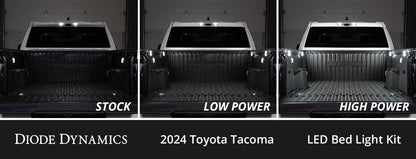 Stage Series LED Bed Light Kit For 2024 Toyota Tacoma - by Diode Dynamics