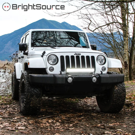 Light Bar Bracket Kit for Jeep Wrangler JK - by BrightSource