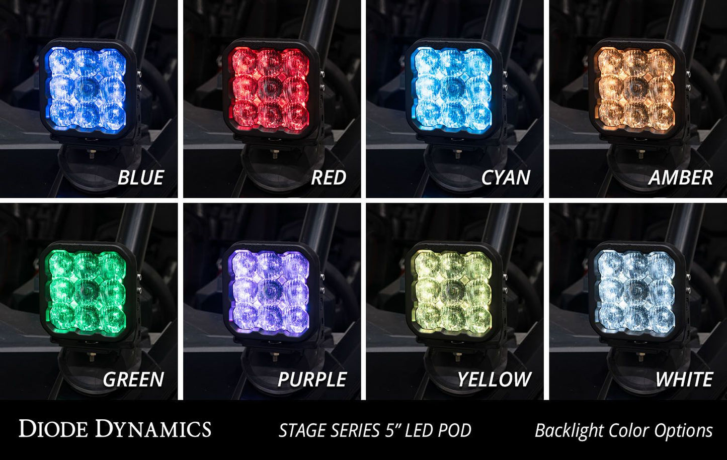 Stage Series A-Pillar Pod Kit For 2017-2025 Can-Am Maverick X3 - by Diode Dynamics