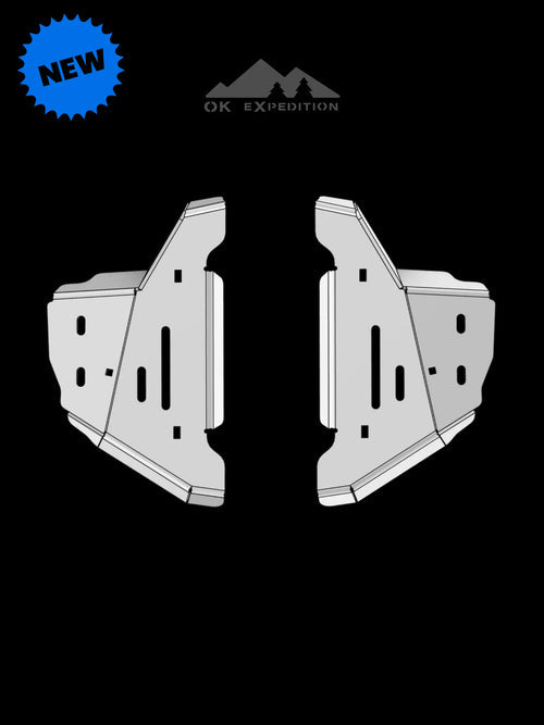 2024 + Tacoma LCA Skid Plates - By Ok Expedition