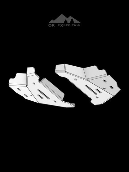 2024 + Tacoma LCA Skid Plates - By Ok Expedition