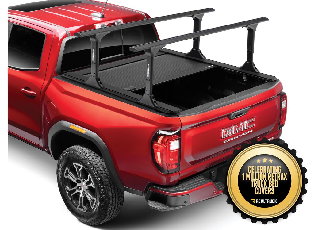 RetraxONE XR Manual Retractable Tonneau Cover w/ T-Slot Rails for 2024 + Tacoma 5' Bed - By Retrax